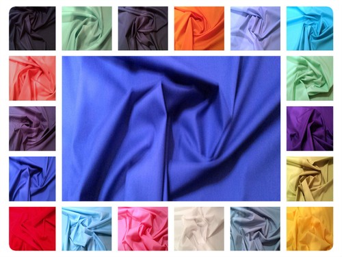 100 cotton poplin plain solid - 100%,