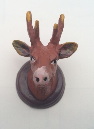 Stag head dolls house - stag's,