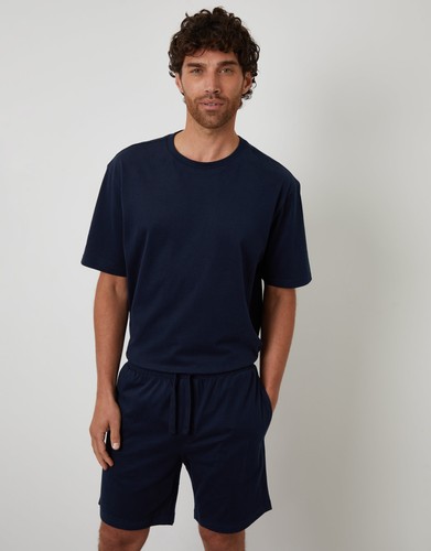 Threadbare mens navy - navy, cotton