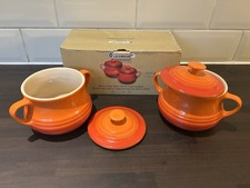 Le Creuset Orange Lidded Soup