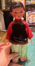 Vintage 10”Chinese Folk Doll