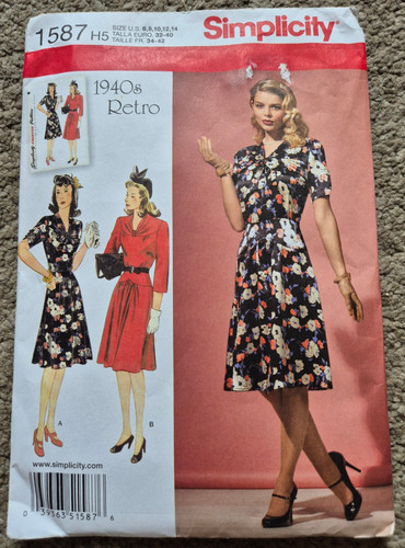 Simplicity sewing pattern 1587 - sewing,
