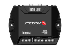 Stetsom Iron Line 400W RMS 4-Channel Class D Car Audio Amplifier @ 2 Ohms