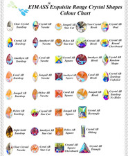 Flat Back Crystal Shapes