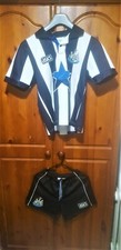 Newcastle United FC - Original 93-95 - Used LB Home Top & Shorts - *VERY RARE*