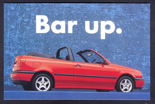 Modern advertising postcard - modern,