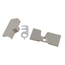 Fridge door catch/lock + backing plate caravan/motorhome RV For dometic QX