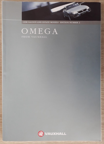 Vauxhall omega range brochure - omega,