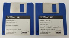 MSDOS 4.0 Floppy Disks -