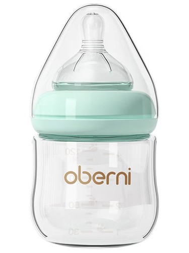 Modified baby bottle with - bottle,