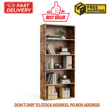Bookshelf 5/6Tier Storage