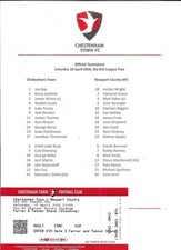 2025/26 Cheltenham Town v