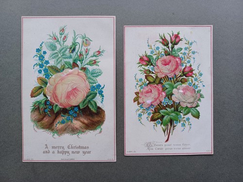 Matched victorian greeting - x,