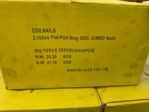Coil nails2 10x45 flat - nails2.10x45, full