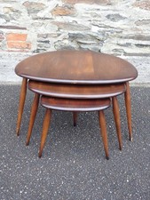 Ercol pebble tables