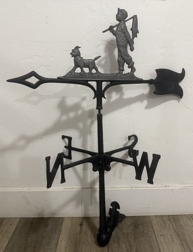 Vintage metal weathervane wind - metal,