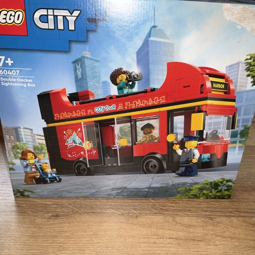 Lego city red double decker - city, double-decker