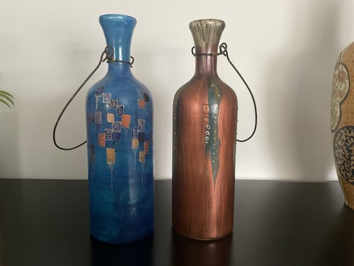 Klimt style lanterns hand - 2,