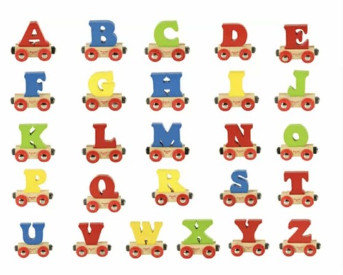 Bigjigs rail name wooden - name,