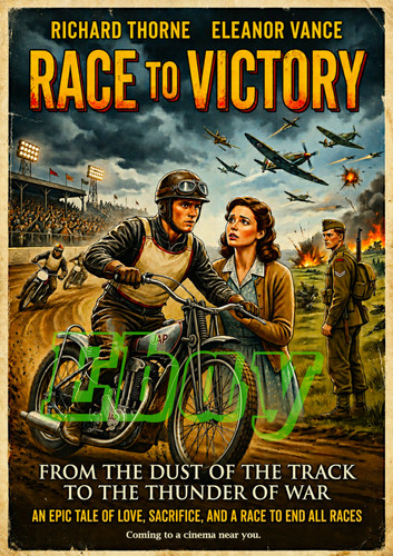 Speedway themed movie style - movie,