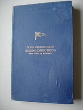 1971 CLYDE CRUISING CLUB Sailing Directions  West Coast Scotland Book
