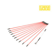 ARMEG 10 x 330mm MINI Extreme Strength Cable/Wire Guide Rod + Accessories Set 