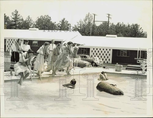 1955 press photo - 1955, griffin