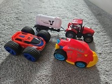 Kids Tractor Trailer Cars Play Toys Bundle Job Lot
