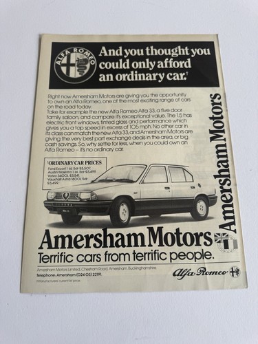 Original 1984 alfa romeo - 1984,