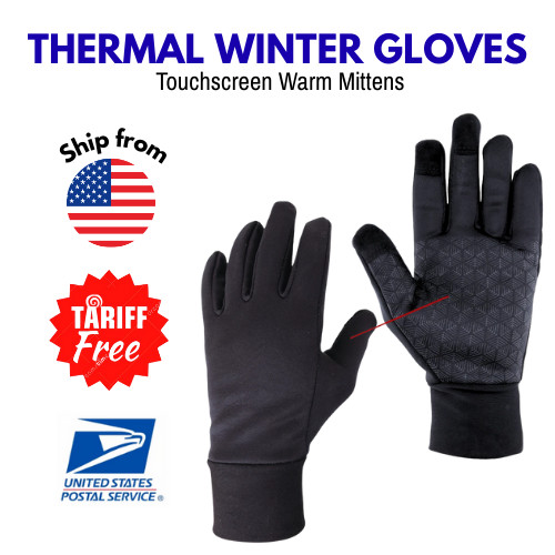 Thermal winter gloves - thermal,