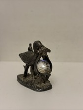 W.A.P.W Pewter Stork Bird With