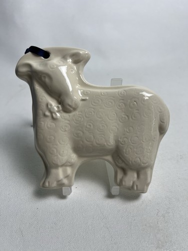 Ceramic sheep wall hanging - ceramic,