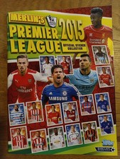 Merlin Topps Premier League 2014/2015 Complete Sticker Album