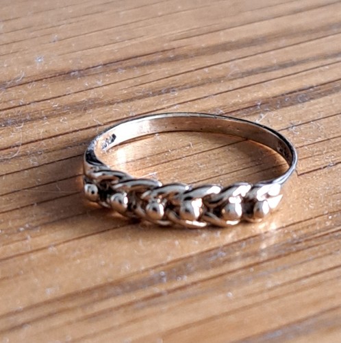 Vintage carat gold one row - vintage,