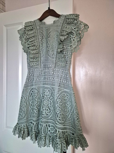 Oasis green lace - oasis, short