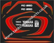 YAMAHA RD250LC  DECAL KIT