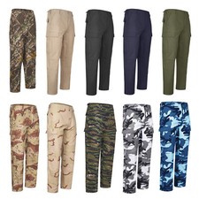 Combat Trouser US M65 Army Military Style Cargo Camo BDU Camping Hunting Pants