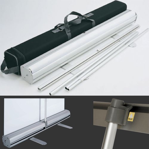 Roll banner pull - banner, up