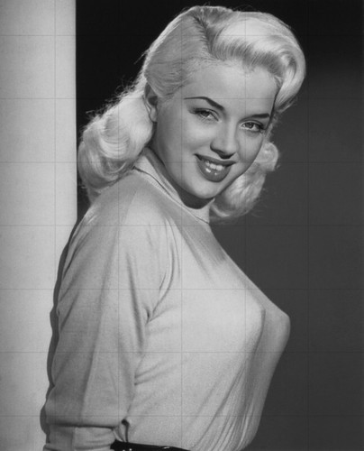 Diana dors 8 b w - diana,
