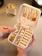 Portable Jewelry Organizer Travel Storage Case Ornaments Accessories