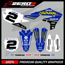 CUSTOM MX GRAPHICS KIT : YAMAHA YZ YZF 125 - 450 MOTOCROSS GRAPHICS - CHAPARRAL