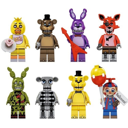 Custom lego fnaf five nights - lego,