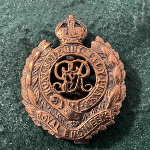 Royal engineers brass - engineers, cap