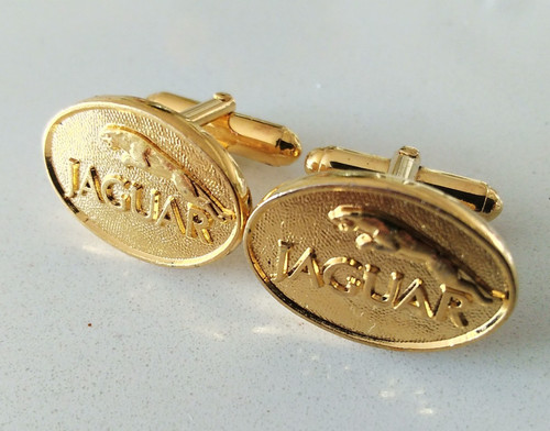Rare jaguar cufflinks leaper - jaguar,