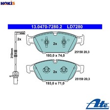 BRAKE PAD SET DISC BRAKE