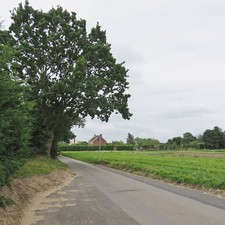 Photo 6x4 On Newbourne Road
