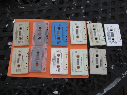 Vintage cassette tapes lot - vintage,