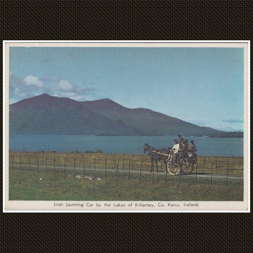 Irish jaunting car - car, lakes