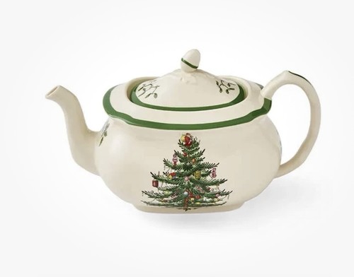 Spode christmas tree tea - spode, pot
