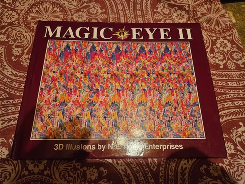 Vintage magic eye book - magic,